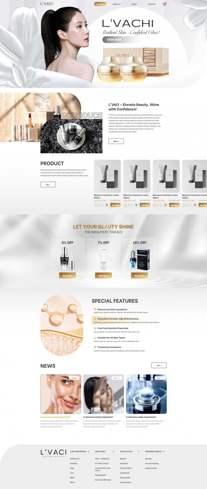 Website L'VACHI