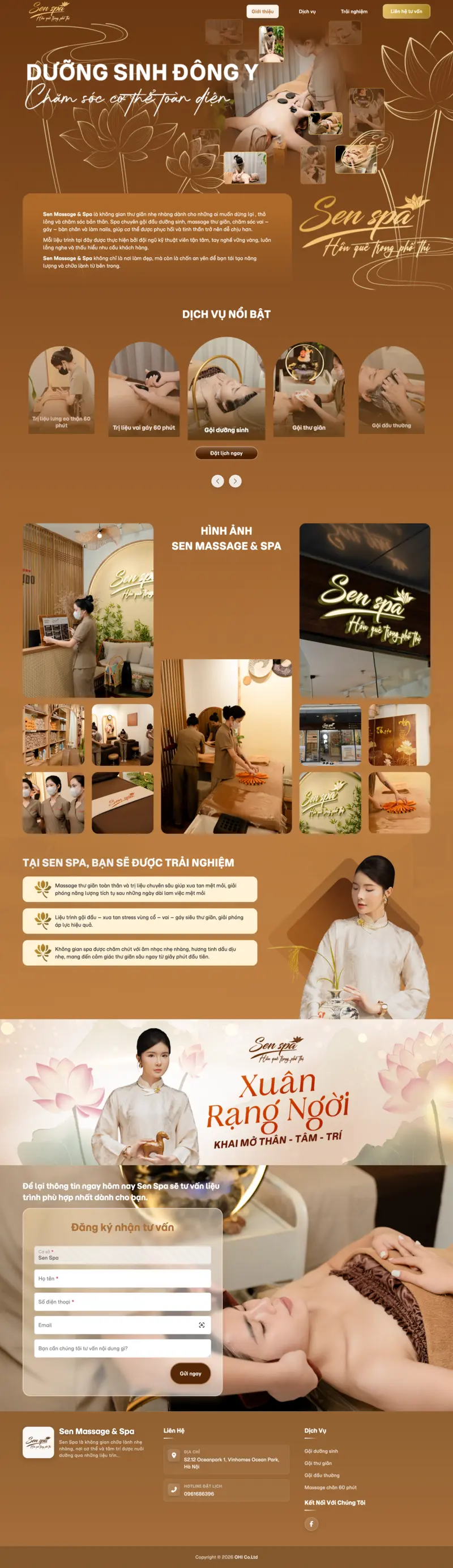 Landing Sen Massage & Spa